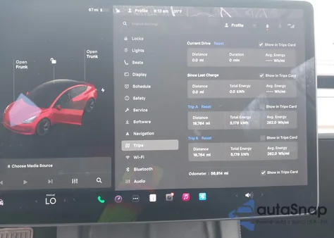 2021 Tesla Model 3 Long Range Dual Motor All-Wheel Drive из США, поврежденный, VIN 5YJ3E1EB5MF901791